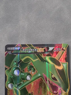 Pokemon TCG Rayquaza EX Full Art Card 123/124 Dragons Exalted NEAR MINT - Image 3