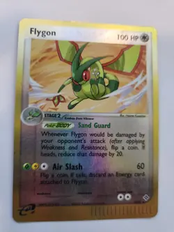 Flygon Ex Reverse Holo Base Pokemon Card WOTC - Image 1