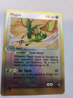 Flygon Ex Reverse Holo Base Pokemon Card WOTC - Image 2