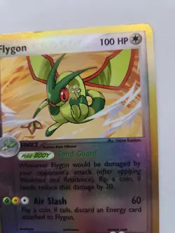 Flygon Ex Reverse Holo Base Pokemon Card WOTC - Image 5