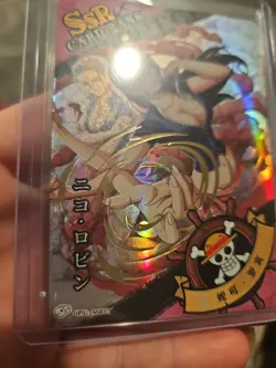 Nico Robin OP01 SSR-25 One Piece Anime Card Holo Foil - Image 4