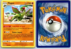 FLYGON 091/189 DAA DARKNESS ABLAZE POKEMON CARD TCG LP 2020 - Image 1