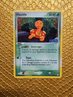 Pokemon Shuckle 47/115 Unseen Forces Reverse Holo Uncommon DMG English Card - Image 1