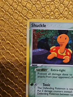 Pokemon Shuckle 47/115 Unseen Forces Reverse Holo Uncommon DMG English Card - Image 3
