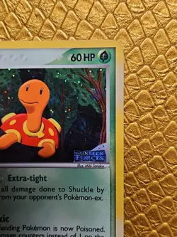 Pokemon Shuckle 47/115 Unseen Forces Reverse Holo Uncommon DMG English Card - Image 4