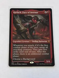 Karlach, Fury of Avernus Foil Etched Battle for Baldur's Gate Foil #507 - Image 1