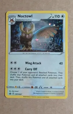 Noctowl SWSH027 SWSH: Sword & Shield Promo Cards Holo - Image 1