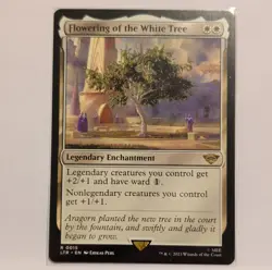 Flowering of the White Tree MTG LOTR #0015 Rare Legendary Enchantment White EN - Image 1