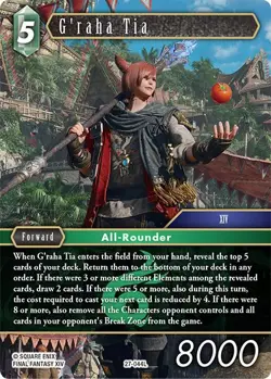 G'raha Tia - Near Mint Final Fantasy TCG - Image 1