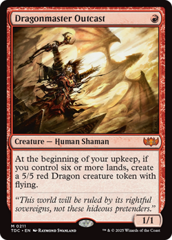 Dragonmaster Outcast Tarkir: Dragonstorm Commander - Near Mint - Image 1