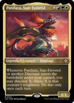 Pantlaza, Sun-Favored (Display Commander) The Lost Caverns of Ixalan Commander - - Image 1