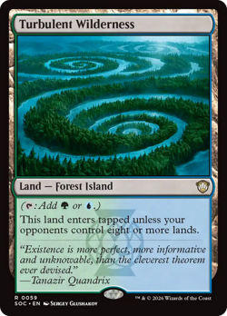 Turbulent Wilderness Secrets of Strixhaven Commander - Near Mint - Image 1