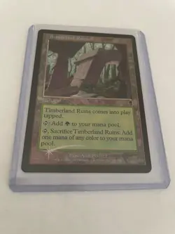 1x Timberland Ruins - Foil MTG Odyssey Magic - Image 3