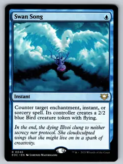MTG Swan Song R Commander: Edge of Eternities 46 NM - Image 1