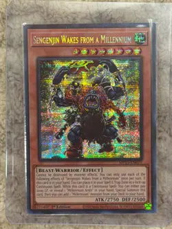 MP25-EN077 Sengenjin Wakes from a Millennium Prismatic Secret Rare 1st YuGiOh - Image 1