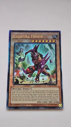 Yugioh Kashtira Fenrir RA05-EN024 Ultimate Rare 1st Edition - Image 1
