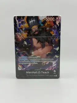 One Piece Starter Deck 27: BLACK Marshall D. Teach Display (ST-27) (Deck Only) - Image 1