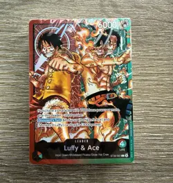 ONE PIECE ENGLISH TCG: (ST-30) Starter Deck EX: Luffy & Ace BRICK ONLY SEALED - Image 1