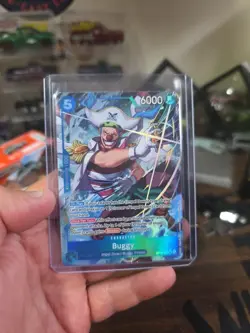 One Piece TCG Buggy OP16-048 ALT ART SR ALTERNATE ART NM The Time of Battle - Image 1