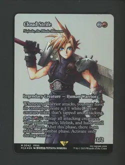 2025 MTG Cloud Strife - Najeela, the Blade-Blossom Through the Ages Foil #3 - Image 1