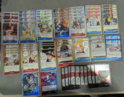 One Piece TCG: OP15 Red/Blue Lucy deck with 10 dons. Competitive ready - Image 1
