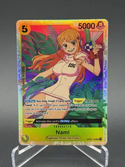 Nami OP08-106 SR Foil | Two Legends | Egghead/Straw Hat Crew | One Piece TCG - Image 1