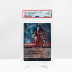 Disney Lorcana 2023 Lady Tremaine Enchanted #211 Rise of Floodborn - PSA 10 - Image 2