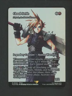 2025 MTG Cloud Strife - Najeela, the Blade-Blossom Through the Ages Foil #1 - Image 1