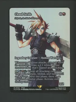 2025 MTG Cloud Strife - Najeela, the Blade-Blossom Through the Ages Foil #2 - Image 1