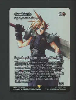 2025 MTG Cloud Strife - Najeela, the Blade-Blossom Through the Ages Foil #4 - Image 1