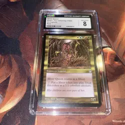 Sliver Queen X1 Mtg Stronghold CGC 8 Nm - Image 1