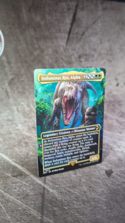 MTG, Indominus Rex, Alpha (#0014), Universes Beyond: Jurassic Park, NM Non-Foil - Image 2