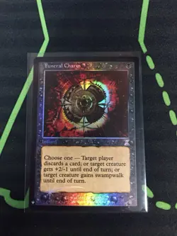MTG Magic The Gathering Funeral Charm Foil List Black Instant Commander - Image 2