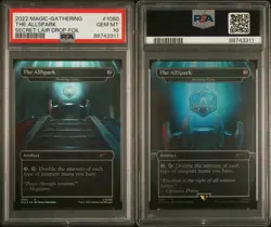 PSA 10 The AllSpark Foil Doubling Cube #1080 Secret Lair Transformers - Image 1