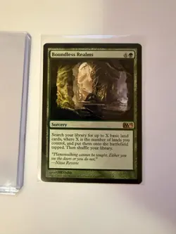 NM/M Boundless Realms - Magic 2013 M13 MTG Magic the Gathering - Image 1