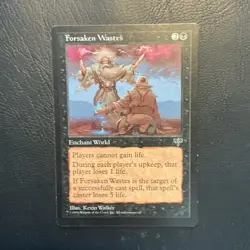Wizards of the Coast Forsaken Wastes Black Enchantment Mirage Regular Rare 1996 - Image 1