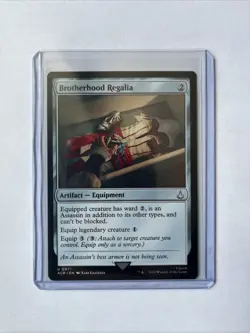 Brotherhood Regalia (Non-foil) Universes Beyond: Assassin's Creed 0071 U MTG a27 - Image 1