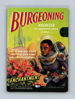 Burgeoning (Showcase) 126 Mythic Special Guests Magic: The Gathering LP - Image 1