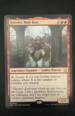 Krenko, Mob Boss Foundations Regular - Image 1