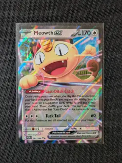 Meowth ex 062/088 Double Rare Holo Full Art - Image 1