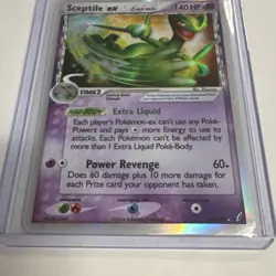 Pokemon Co. Pokemon TCG Sceptile ex Crystal Guardians 96/100 Holo 140HP EN UR EX - Image 2
