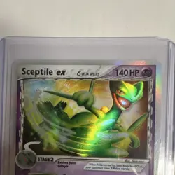 Pokemon Co. Pokemon TCG Sceptile ex Crystal Guardians 96/100 Holo 140HP EN UR EX - Image 5