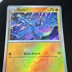 The Pokemon Company Riolu 050/131 Sv: Prismatic Evolutions Master Ball Reverse - Image 1
