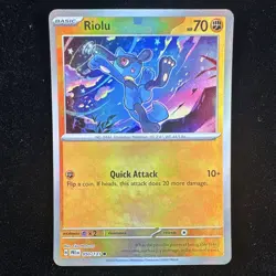 The Pokemon Company Riolu 050/131 Sv: Prismatic Evolutions Master Ball Reverse - Image 2