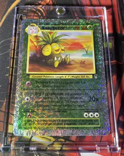 2002 Pokemon Legendary Collection 23/110 Exeggutor Reverse Holo Fireworks - Image 4