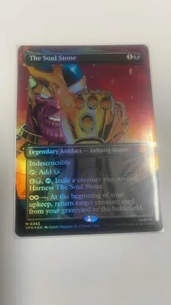 The Soul Stone (Borderless) Foil Near Mint IN HAND - Image 2