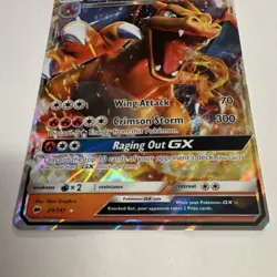 Pokemon SM Burning Shadows Charizard GX 20/147 Ultra Rare Holo 250HP ENG - Image 2