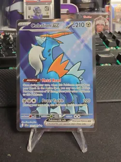 Pokemon ME04: Chaos Rising #103/086 Cobalion ex Full Art - Image 1