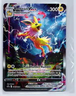 jumbo Jolteon VMAX SWSH184 Holo Promo Sword & Shield Promo Pokemon - Image 1