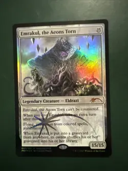 MTG - 2x Emrakul, the Aeons Torn - 1x Pro Tour Promo FOIL - NM/MT - Brandy New! - Image 3